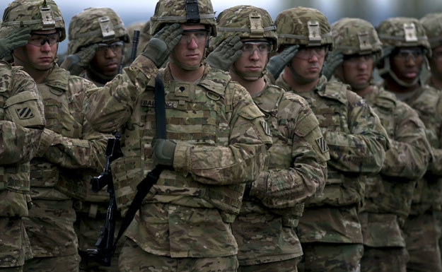 W Polsce ćwiczyć będzie około 10 tysięcy amerykańskich żołnierzy /AFP