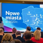 W Polsce jest 15 nowych miast