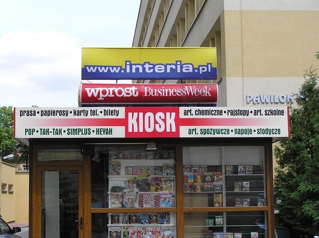 W Polsce jest 56,6 tys. kiosków z prasą /INTERIA.PL