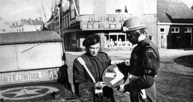 W polskiej stefie okupacyjnej w Niemczech - rok 1945 /Archiwum Tomasza Basarabowicza