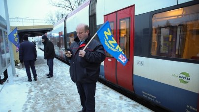 W poniedziałek kolejny dzień strajku pracowników WKD