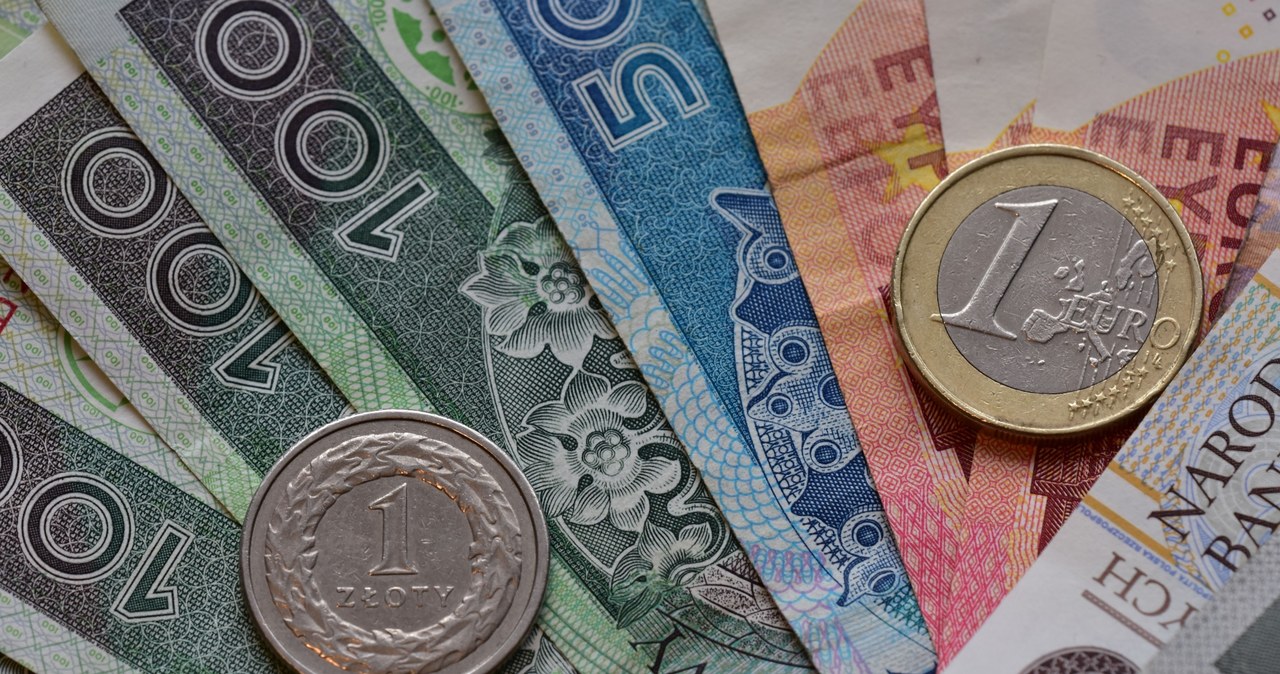 W poniedziałek złoty umacniał się wobec głównych walut. We wtorek 9 stycznia RPP podejmie decyzję w sprawie stóp procentowych /123RF/PICSEL