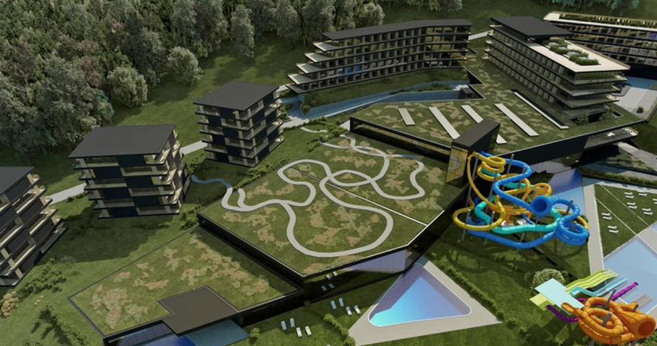 W popularnym uzdrowisku powstanie aquapark ze stokiem narciarskim /Facebook/Piotr Ryba /materiał zewnętrzny