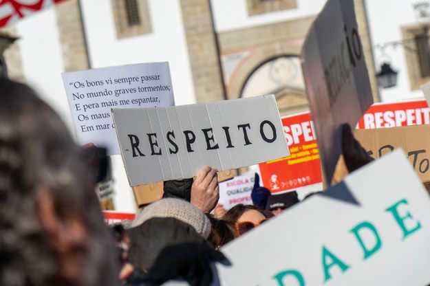 W Portugalii trwają protesty pracowników oświaty /Shutterstock