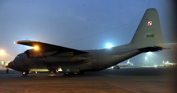 W Powidzu stacjonują, między innymi, samoloty Lockheed C-130 Hercules /RMF24