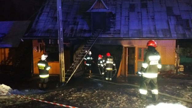 W pożarze zginął 74-letni mężczyzna /Maciej Pałahicki /RMF FM