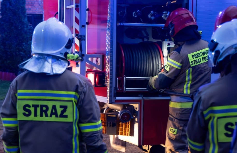 92-letni mężczyzna zginął w pożarze drewnianego domu