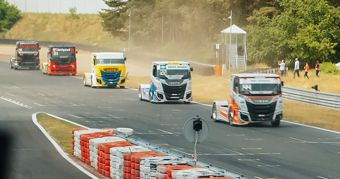 W Poznaniu odbył się pierwszy w historii wyścig ciężarówek /materiały prasowe