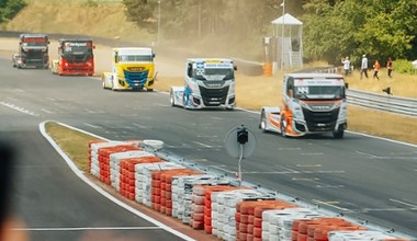 W Poznaniu odbył się pierwszy w historii wyścig ciężarówek 