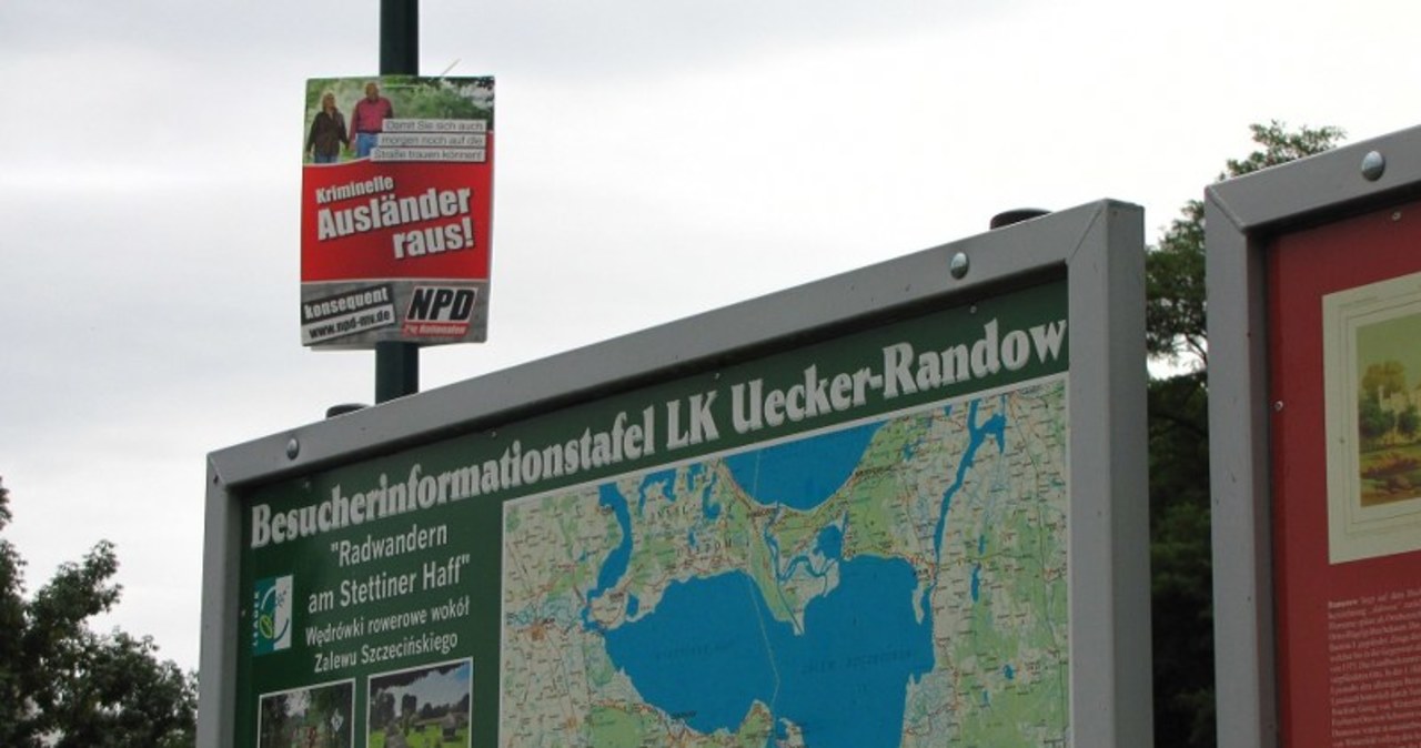 W przygranicznych miejscowościach pojawiały się antypolskie plakaty: