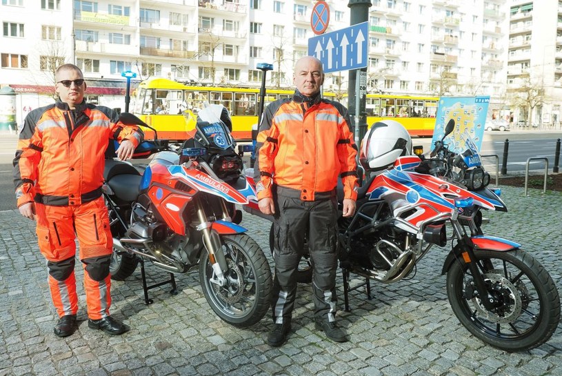 W przyszłym roku na drogach pojawić się ma 35 ratowników medycznych na motocyklach /Justyna Rojek /Agencja SE/East News