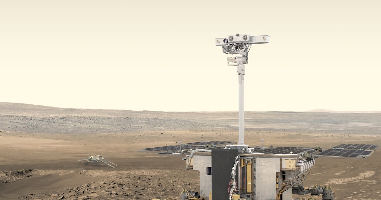 W ramach misji ExoMars NASA pomoże ESA szukać życia na Marsie. /ESA/ATG medialab /materiały prasowe
