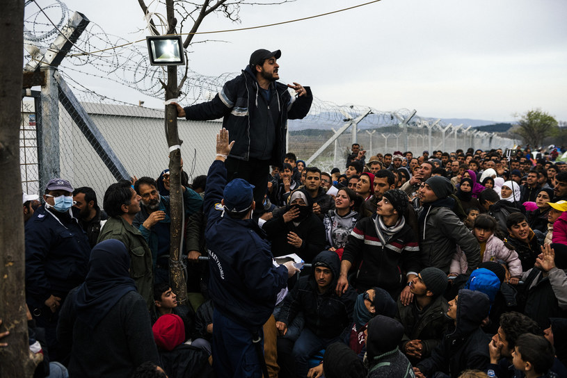 W razie zamknięcia granic uchodźcy nie będą mogli wjeżdżać na terytorium Słowenii /DIMITAR DILKOFF / AFP /AFP