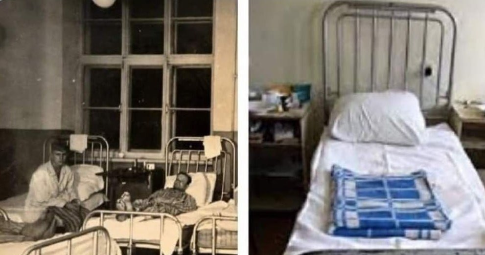 W rosyjskich szpitalach dla żołnierzy rannych na wojnie z Ukrainą  są często brytyjskie łóżka, które były darem dla ZSRR w 1945 roku /Twitter