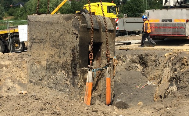 W Rudzie Śląskiej na budowie znaleziono 70-tonowy schron z II wojny światowej