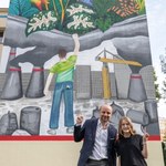 W Rzeszowie powstał ekologiczny mural. Zaprojektowała go uczennica szkoły podstawowej