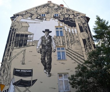 W Rzeszowie powstał mural upamiętniający twórcę filmu "W samo południe"