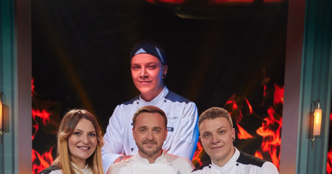 W ścisłym finale "Hell's Kitchen" Jarek Gruda zmierzył się z Anią Anklewicz /Polsat