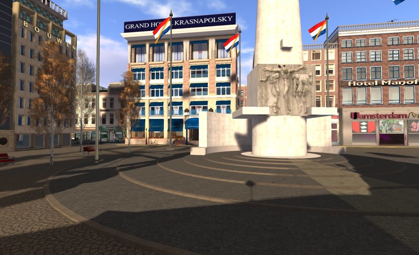 W Second Life odwzorowana jest część Amsterdamu z centrum, działającymi tramwajami czy nawet sławetną Dzielnicą Czerwonych Latarni /Fredericke Vd Broek /Facebook