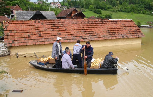 W Serbii i w BiH ogłoszono stan klęski żywiołowej /DRAGAN KARADAREVIC /PAP/EPA