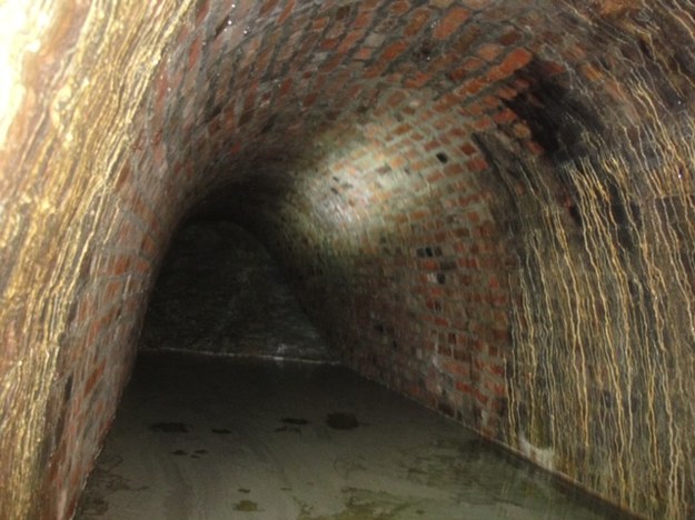 W skarpie pod Zamkiem kryje się sieć 270 metrów tuneli. /Zamek Książąt Pomorskich w Szczecinie /