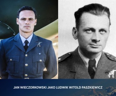 W skład Dywizjonu 303 wchodzi grupa asów przestworzy, takich jak: Zdzisław Krasnodębski (Maciej Marczewski), Witold "Tolo" Łokuciewski (Antoni Królikowski), Ludwik Witold Paszkiewicz (Jan Wieczorkowski), Czech - Josef František (Maciej Cymorek) oraz Mirosław Ferić - pseudonim "Ox" (Krzysztof Kwiatkowski).