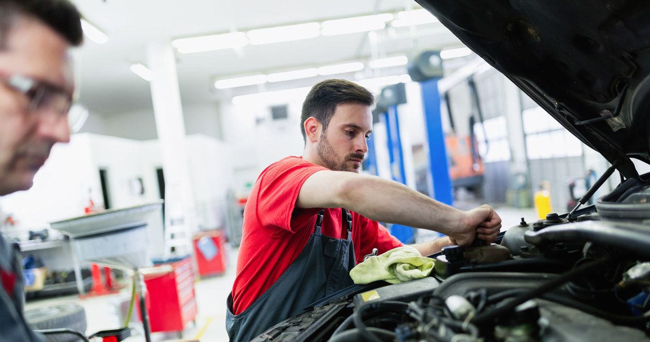 W sklepach motoryzacyjnych można znaleźć wiele produktów chemicznych, które pomagają np. oczyścić wtryskiwacze paliwa. /123RF/PICSEL