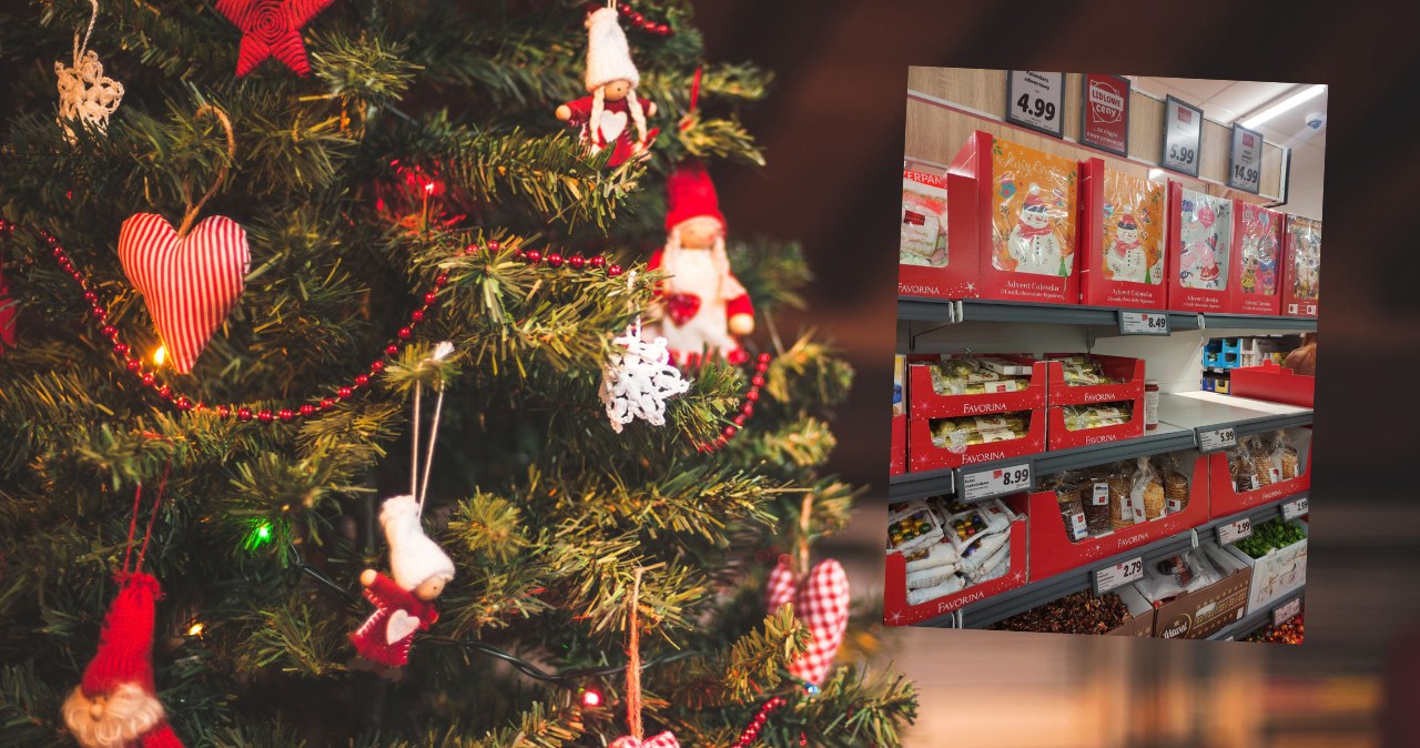 W sklepach sieci Lidl pojawiły się już pierwsze, bożonarodzeniowe produkty. Na ponad dwa miesiące przed świętami /123rf.com/materiały własne /