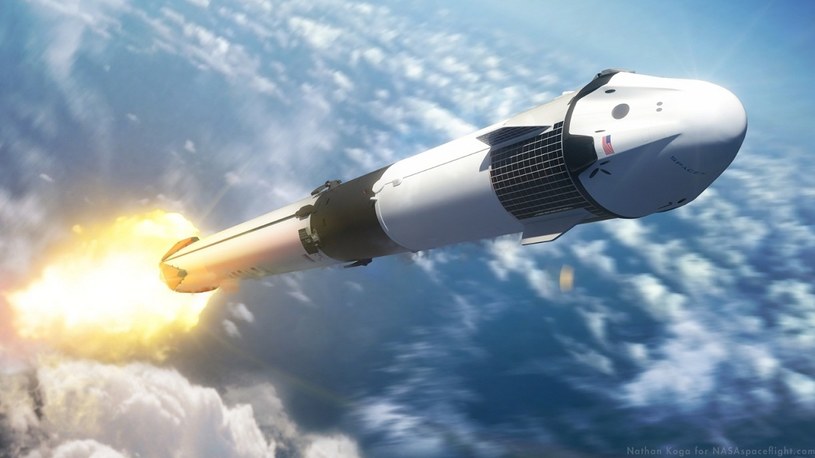 W sobotę SpaceX w spektakularny sposób zniszczy swoją rakietę Falcon-9 /Geekweek