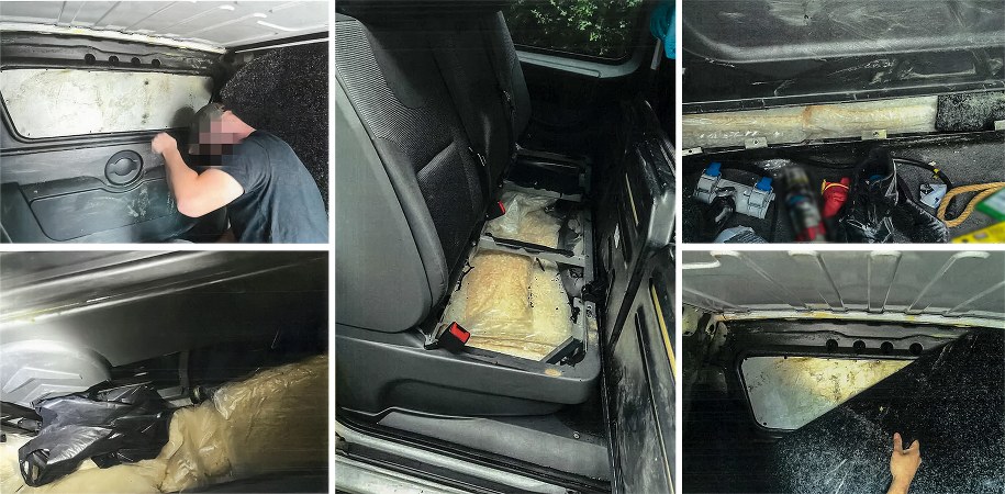 W specjalnych skrytkach znajdowały się narkotyki warte co najmniej 4 mln złotych /CBŚP