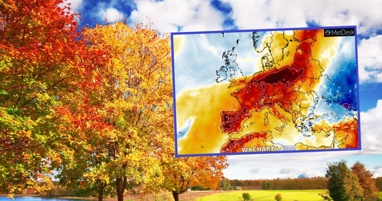 W środę do Polski dotrze masa ciepłego powietrza, więc temperatury wzrosną nawet do 24 st. C. W nocy jednak, wraz z nadejściem cyklonu Ralf, warunki zaczną się pogarszać /fotomandm/123rf/WXCHARTS /
