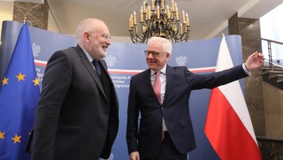 W środę informacja Fransa Timmermansa ws. wyników wizyty w Polsce 