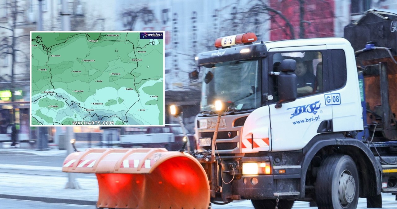 W środę na wschodzie i południu kraju do godz. 12:00 obowiązują alerty IMGW pierwszego stopnia przed marznącymi opadami powodującymi gołoledź /Michal Wozniak/East News/WXCHARTS /