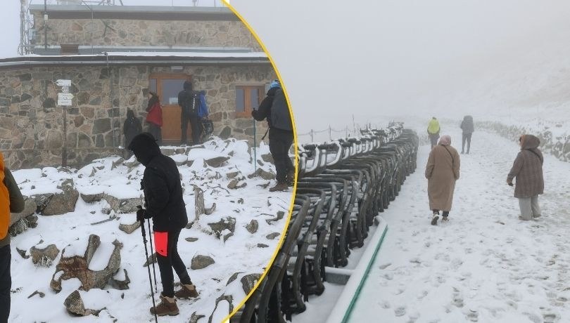 W środę ogłoszono pierwszy, najniższy stopień zagrożenia lawinowego w Tatrach /Grzegorz Momot /PAP