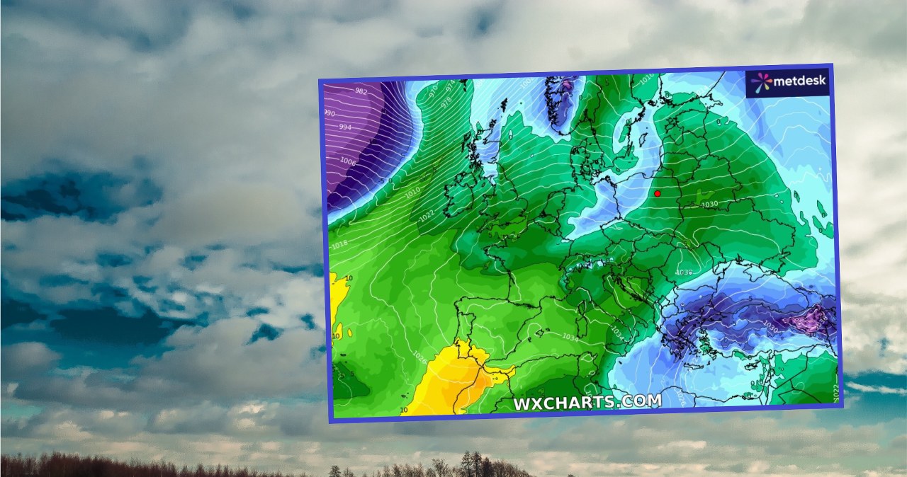 W środę Pogoda zacznie się pogarszać. Jak prognozuje IMGW, niemal w całym kraju będzie padał słaby deszcz, a w górach - śnieg. Wiatr w porywach może na nizinach osiągać prędkość 65 km/h /gucio_55/123rf/WXCHARTS /