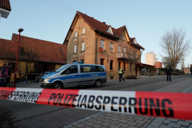 W strzelaninie w niemieckim Rot am See zginęło 6 osób /RONALD WITTEK /PAP/EPA
