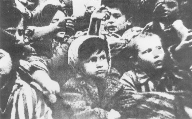 W styczniu 1945 r. na terenie Auschwitz oswobodzono ok. 700 (reprodukcja) /CAF /PAP/EPA