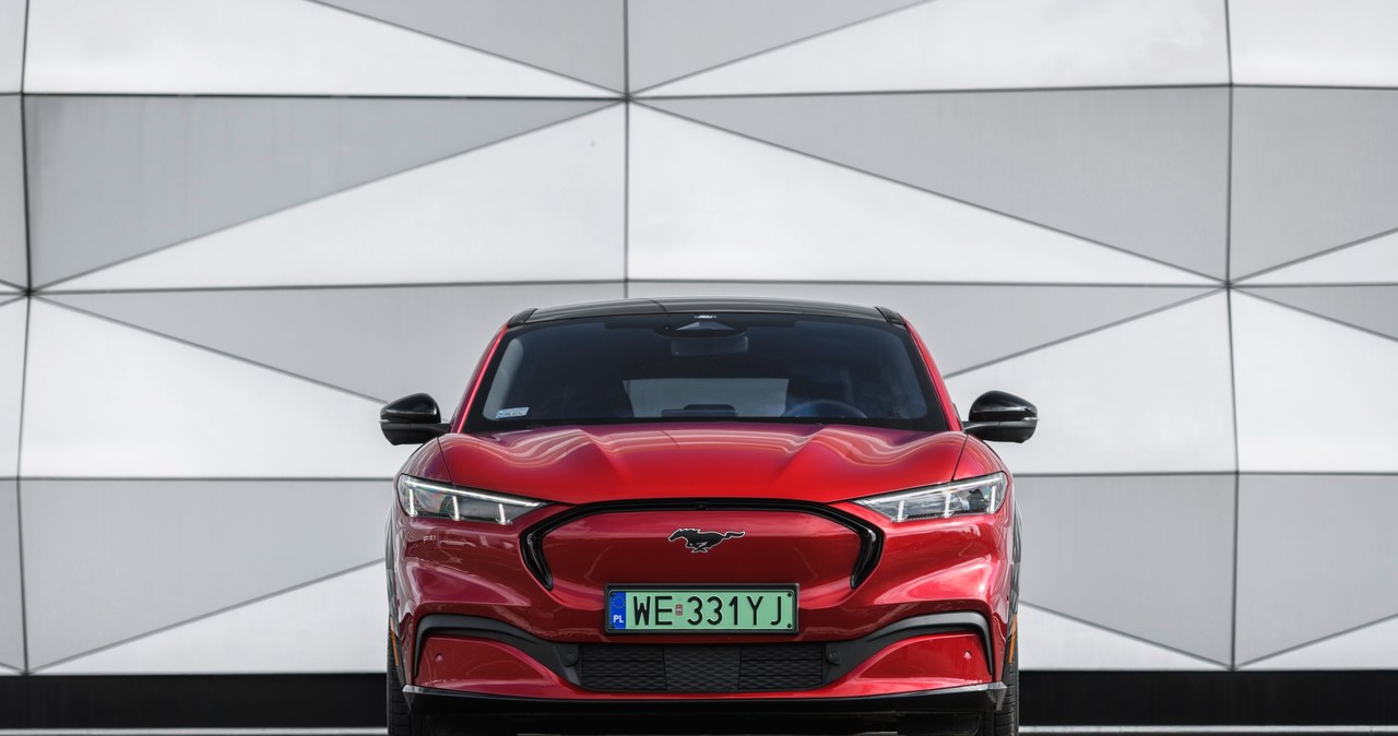 W styczniu 2022 liderem elektrycznych samochodów w Polsce został Ford Mustang Mach-E z liczbą 93 zarejestrowanych egzemplarzy. /Informacja prasowa