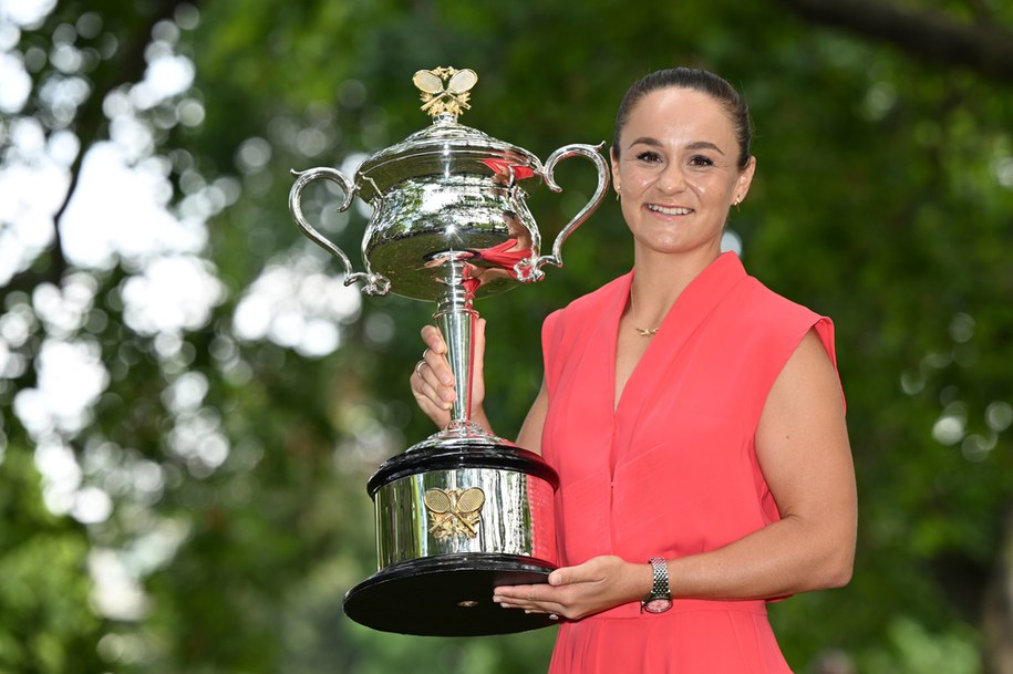 W styczniu Ashleigh Barty triumfowała w Australian Open /DAVE HUNT /PAP/EPA