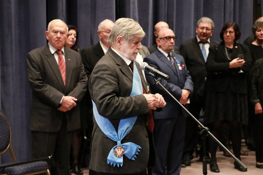 W styczniu br. prezydent Andrzej Duda odznaczył Weissa Orderem Orła Białego /Archiwum RMF FM