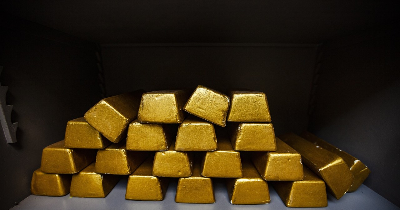 W styczniu spadła ilość złota w NBP /Joanna Urbaniec / Polska Press /Getty Images