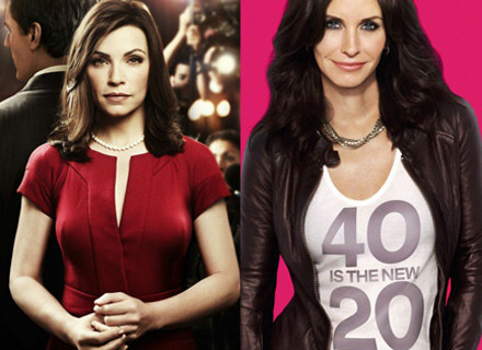 W styczniu zmierzą się seriale "The Good Wife" i "Cougar Town: Miasto kocic" /materiały prasowe