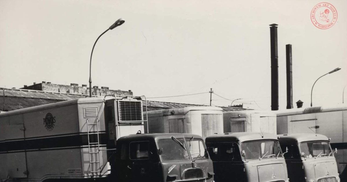 W szczytowym okresie tabor "Pekaesu" liczył 1352 samochody ciężarowe /Archiwum Akt Nowych