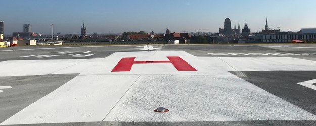 W szpitalu Copernicus w Gdańsku , uruchomiono lądowisko dla helikopterów Lotniczego Pogotowia Ratunkowego /Kuba Kaługa /RMF FM