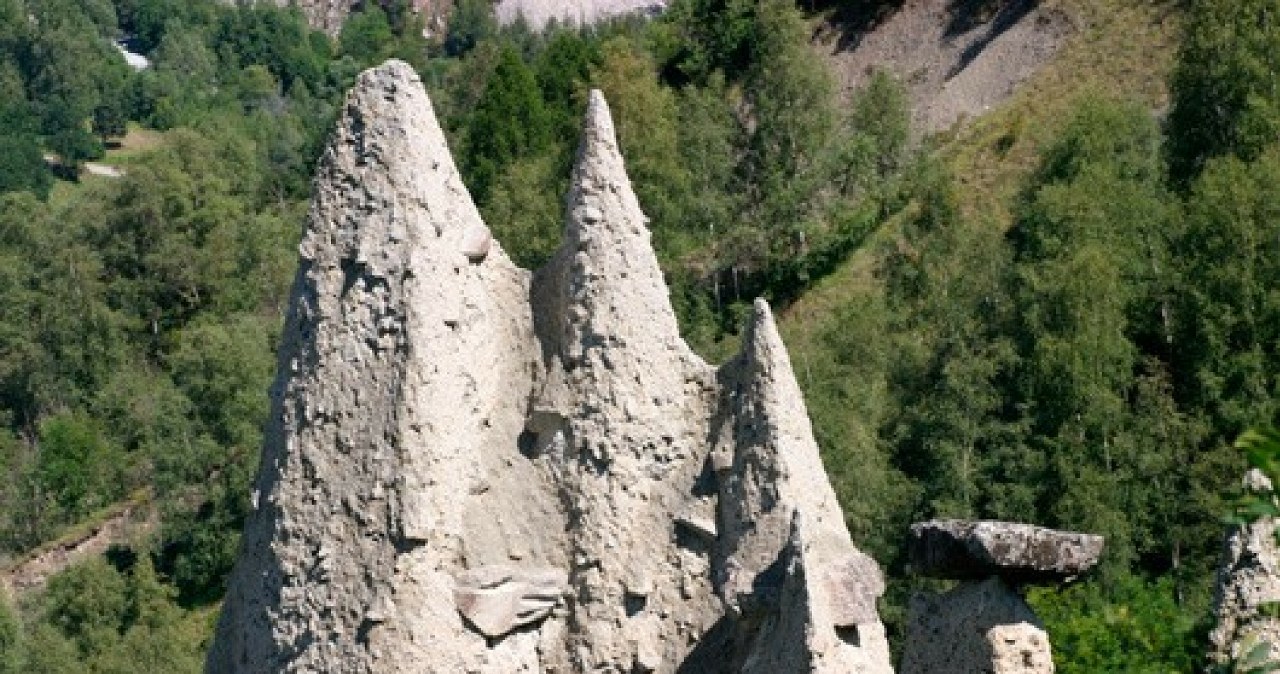 W Szwajcarii znajdują się piramidy znacznie starsze od tych w Egipcie. Zostały stworzone przez naturę /Science Photo Library/EAST NEWS /East News