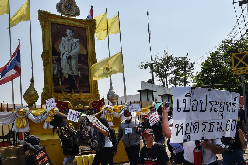 W Tajlandii dochodziło już do protestów, których adresatem był kontrowersyjny król /AFP