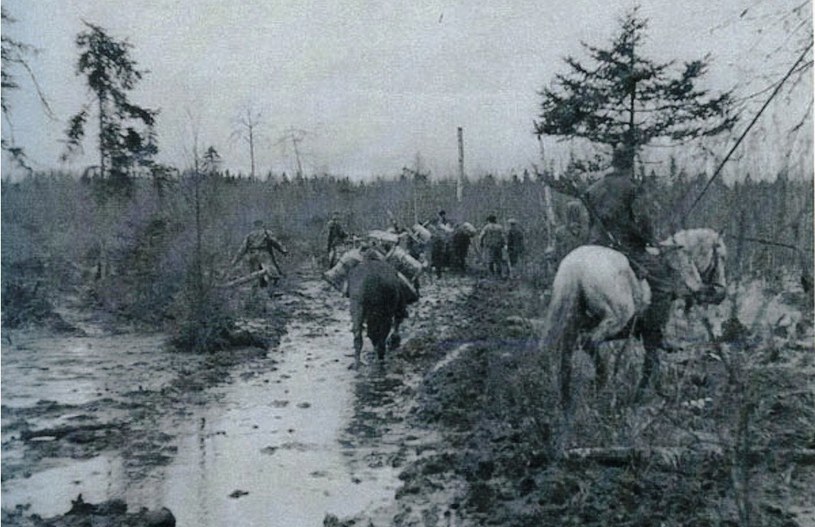 W takich warunkach walczono na wiosnę pod Wołochowem /Bundesarchiv /INTERIA.PL/materiały prasowe