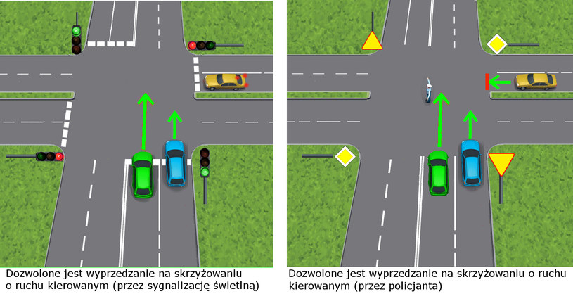 W takiej sytuacji możemy bezpiecznie wyprzedzać /Informacja prasowa