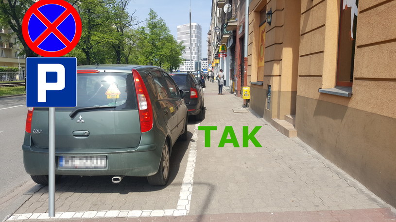 W takiej sytuacji również możemy parkować, ale na wyznaczonych do tego miejscach /INTERIA.PL