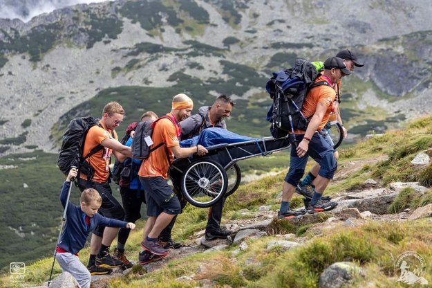 W Tatrach odbyła się spektakularna akcja charytatywna /Materiały prasowe